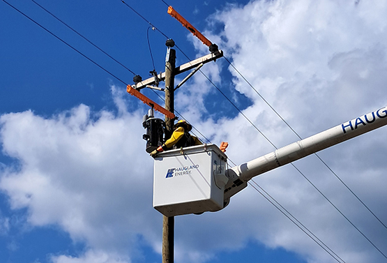 Haugland Energy's Emergency Storm Power Restoration 